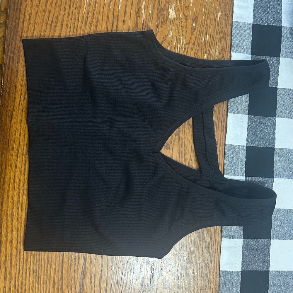 Black Women's Sleeveless Top
